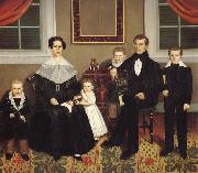 Joseph Moore and His Family